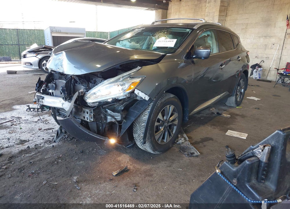 2017 NISSAN MURANO VIN: 5N1AZ2MH8HN187844