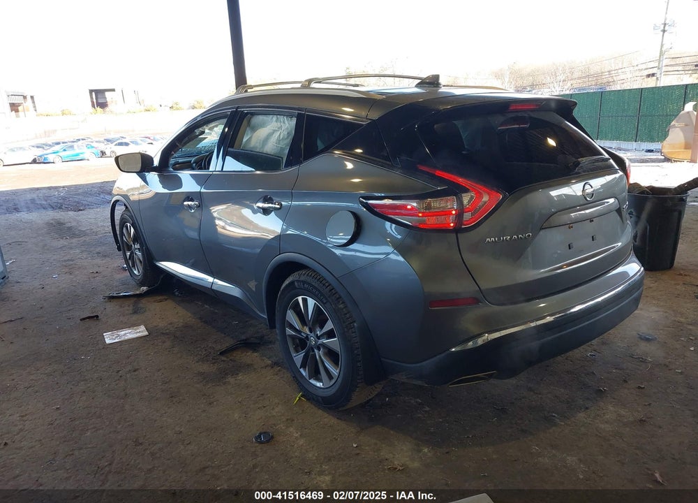 2017 NISSAN MURANO VIN: 5N1AZ2MH8HN187844