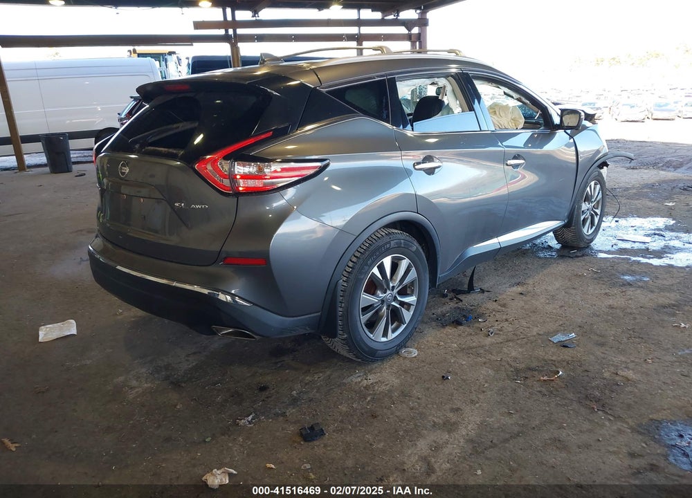 2017 NISSAN MURANO VIN: 5N1AZ2MH8HN187844