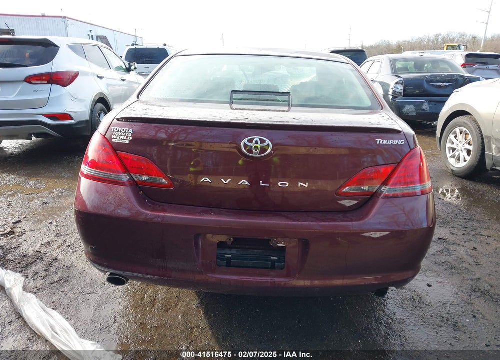 2008 TOYOTA AVALON TOURING VIN: 4T1BK36B28U315900