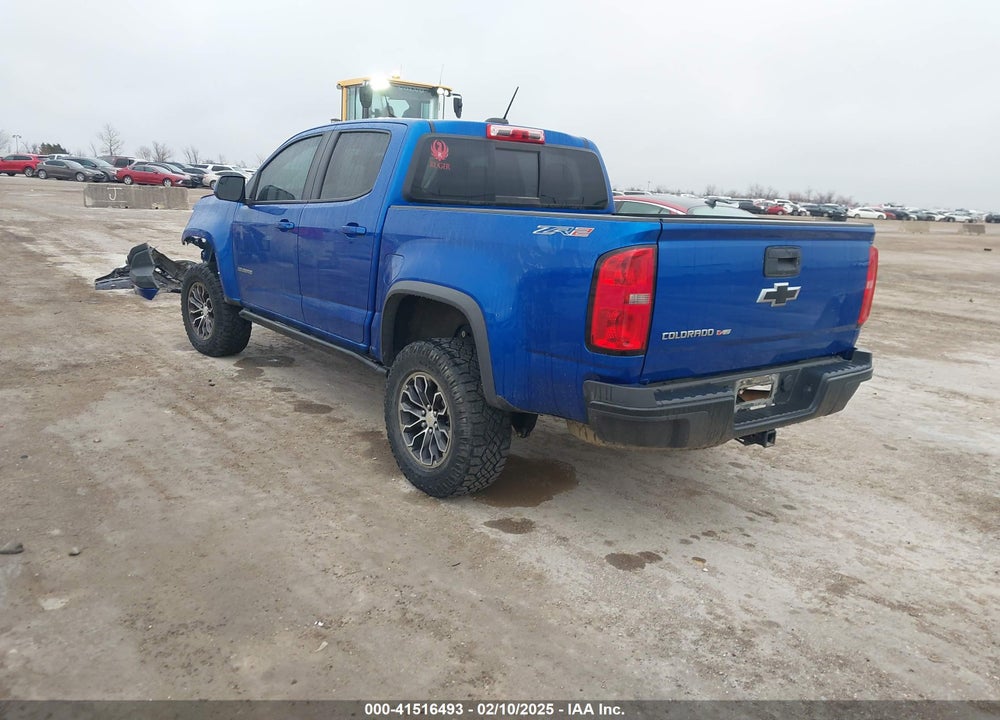 2019 CHEVROLET COLORADO VIN: 1GCGTEEN7K1104912