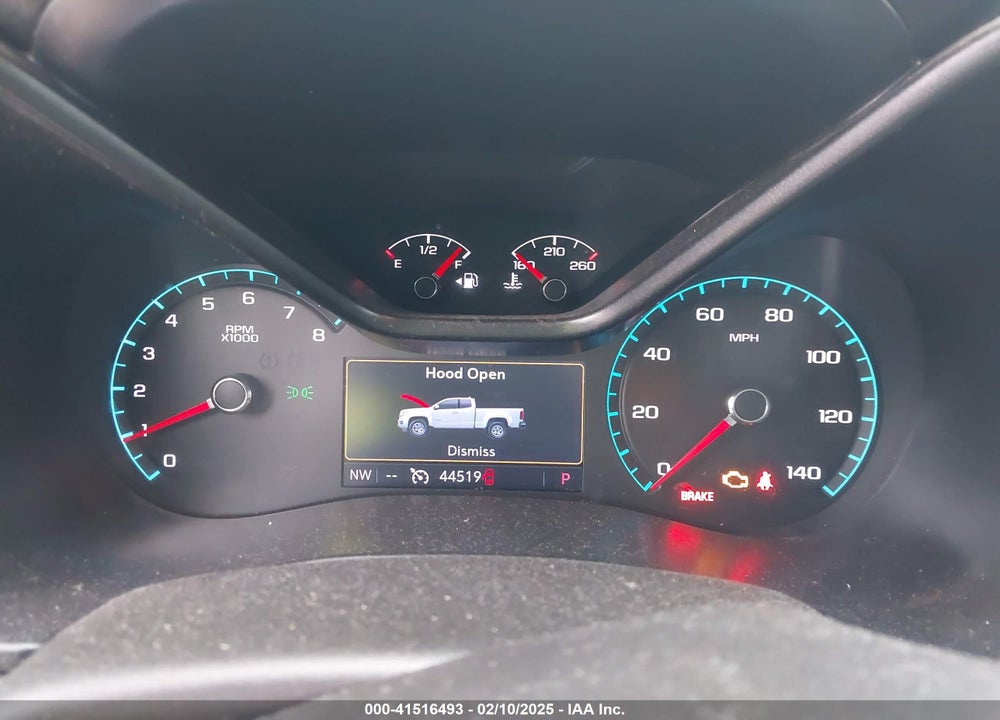 2019 CHEVROLET COLORADO VIN: 1GCGTEEN7K1104912