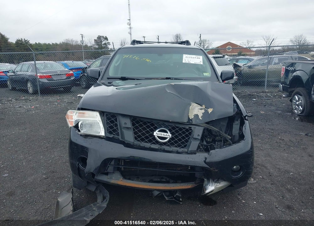 2012 NISSAN PATHFINDER SV VIN: 5N1AR1NB5CC624434