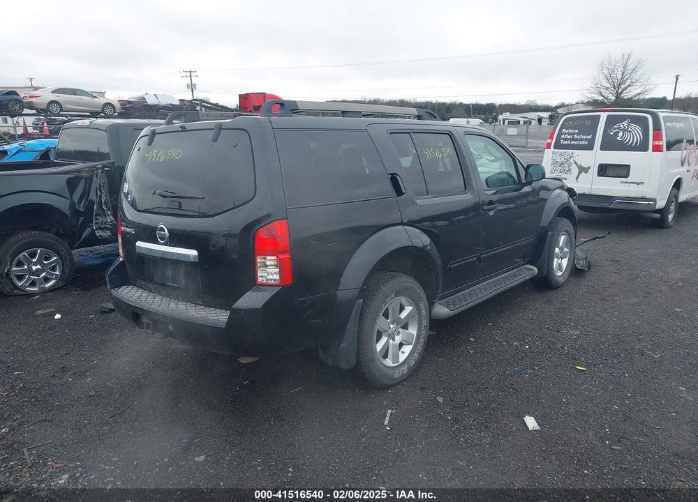 2012 NISSAN PATHFINDER SV VIN: 5N1AR1NB5CC624434