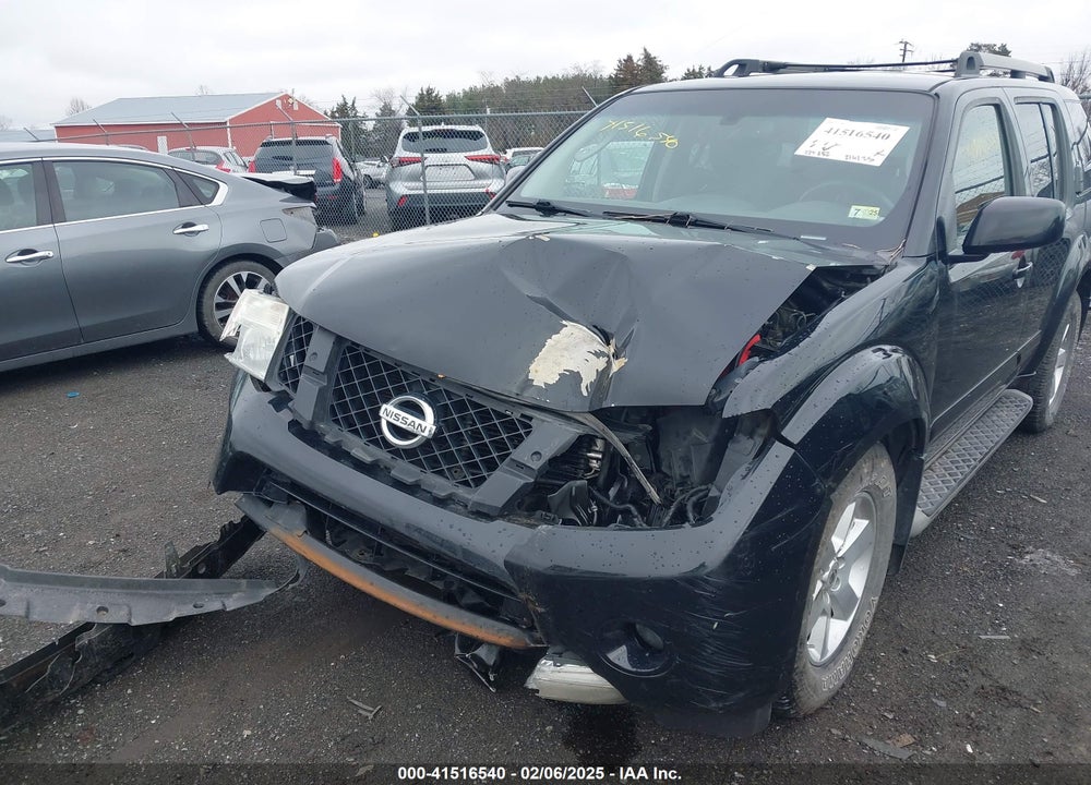 2012 NISSAN PATHFINDER SV VIN: 5N1AR1NB5CC624434