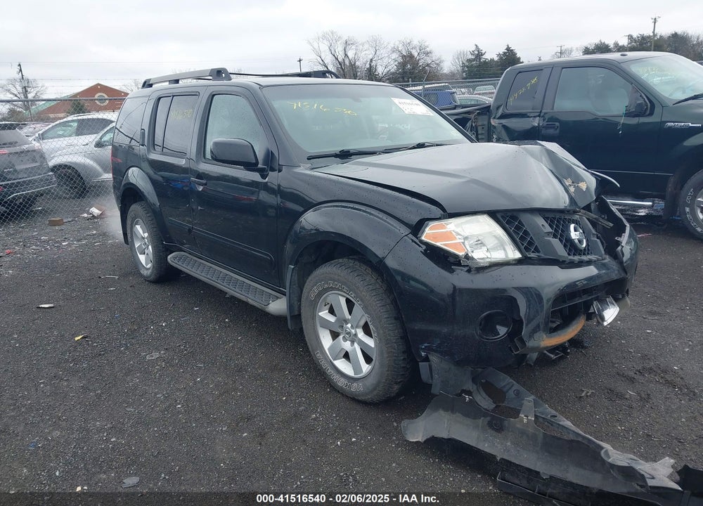 2012 NISSAN PATHFINDER SV VIN: 5N1AR1NB5CC624434