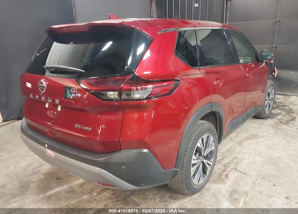 2021 NISSAN ROGUE SV INTELLIGENT AWD VIN: 5N1AT3BB4MC770097