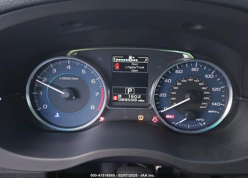 2016 SUBARU CROSSTREK 2.0I LIMITED VIN: JF2GPAKCXG8266937