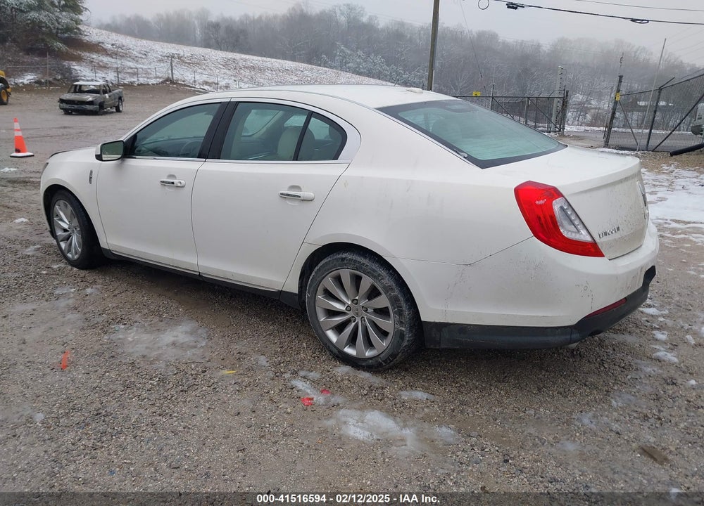 2013 LINCOLN MKS VIN: 1LNHL9DK4DG616299