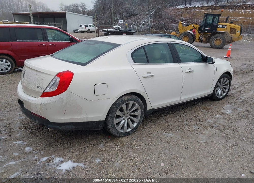 2013 LINCOLN MKS VIN: 1LNHL9DK4DG616299