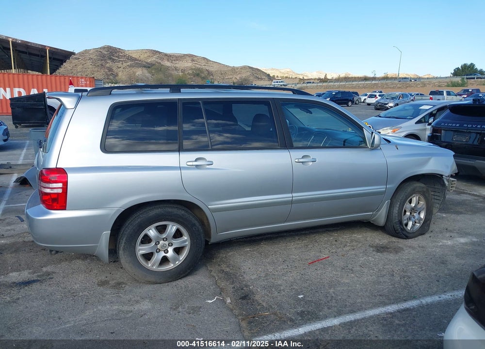 2002 TOYOTA HIGHLANDER V6 VIN: JTEGF21A220061753