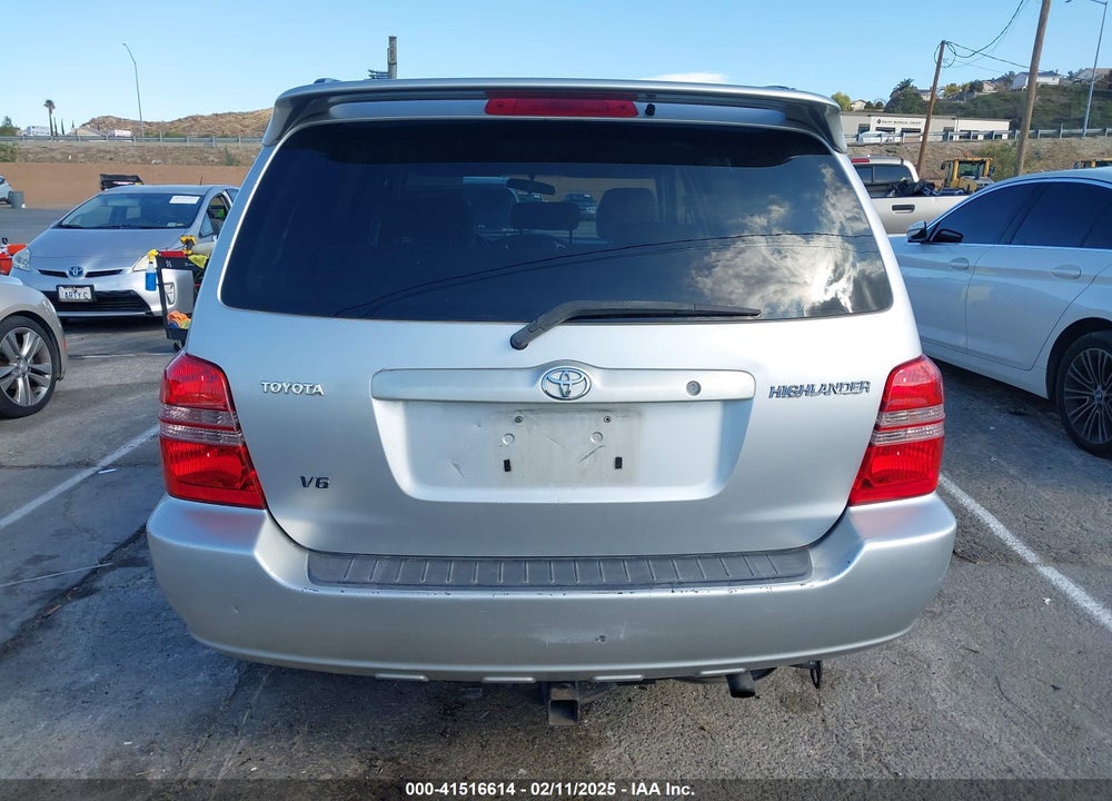 2002 TOYOTA HIGHLANDER V6 VIN: JTEGF21A220061753