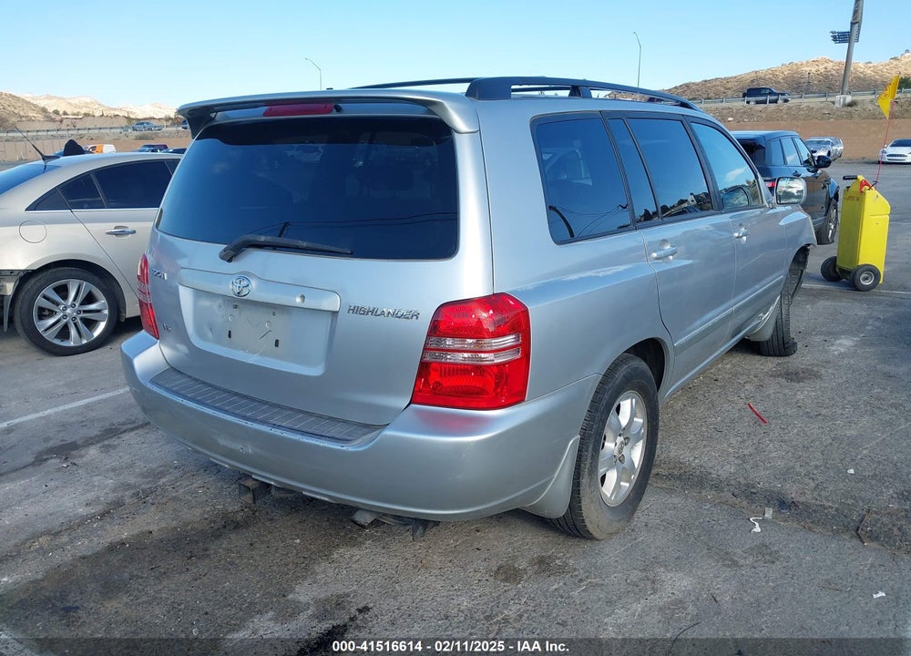 2002 TOYOTA HIGHLANDER V6 VIN: JTEGF21A220061753