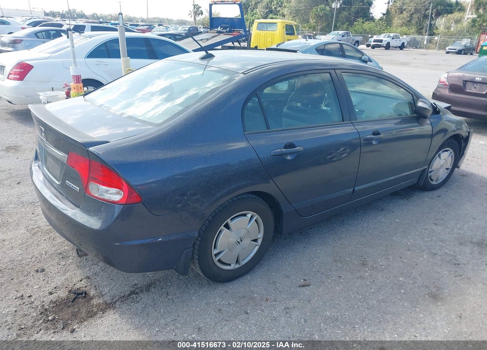 2009 HONDA CIVIC HYBRID VIN: JHMFA36239S010992
