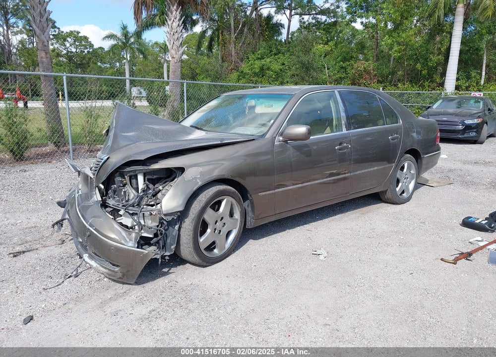 2006 LEXUS LS 430 VIN: JTHBN36FX65047537