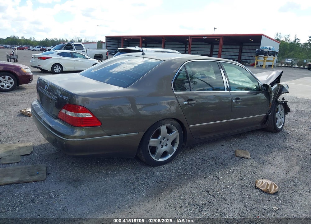 2006 LEXUS LS 430 VIN: JTHBN36FX65047537