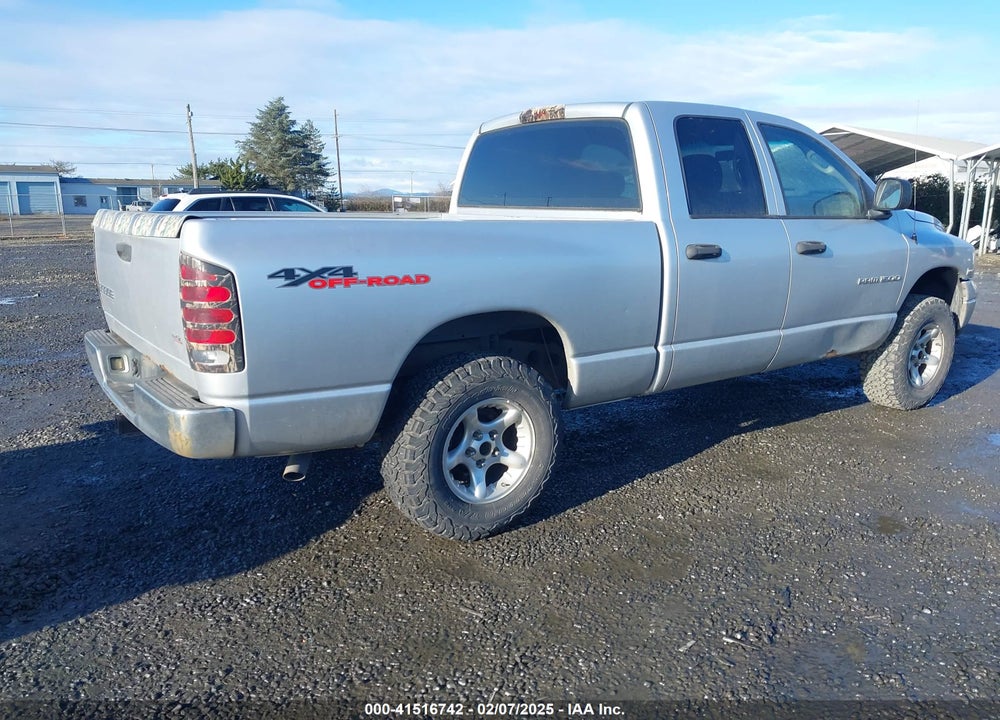 2004 DODGE RAM 1500 SLT/LARAMIE VIN: 1D7HU18D44J262646