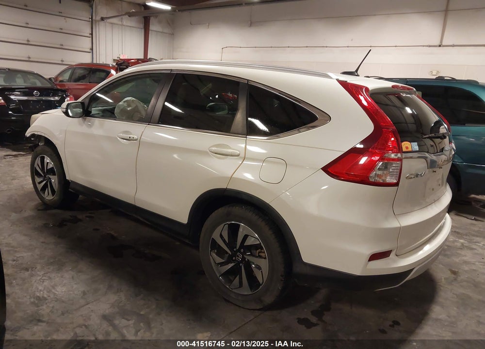 2015 HONDA CR-V TOURING VIN: 5J6RM4H93FL031542