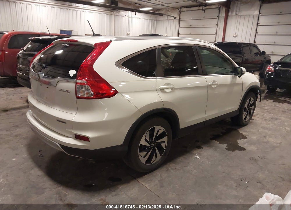 2015 HONDA CR-V TOURING VIN: 5J6RM4H93FL031542