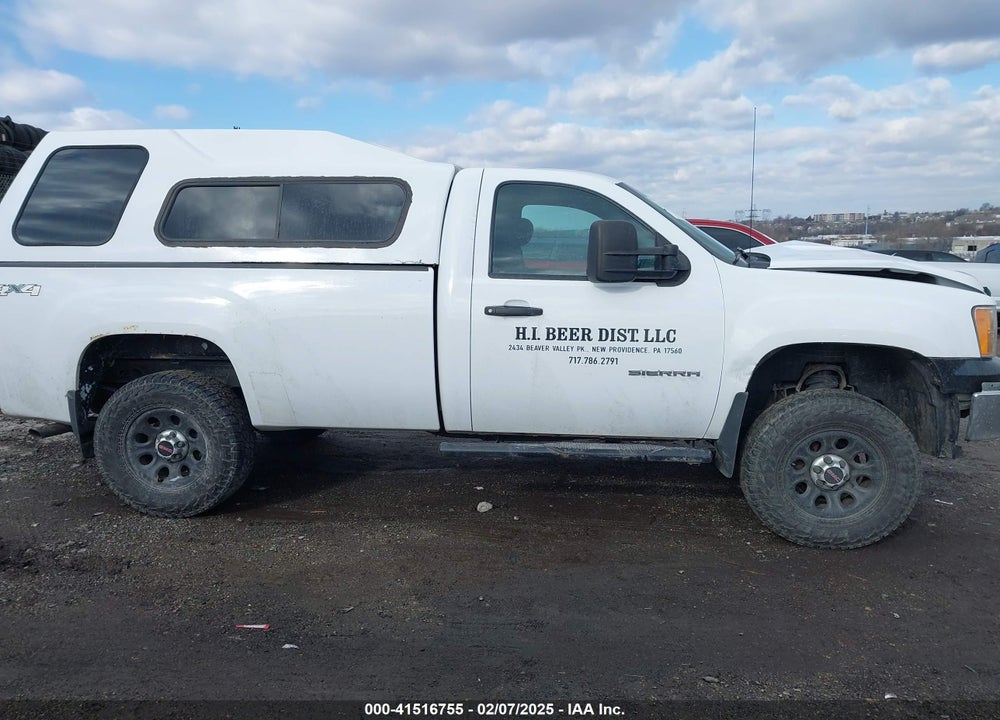 2011 GMC SIERRA VIN: 1GTN2TE01BZ326091
