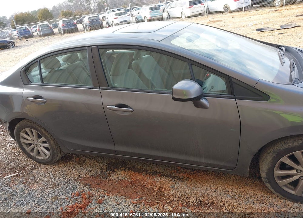 2012 HONDA CIVIC VIN: 19XFB2F8XCE333508