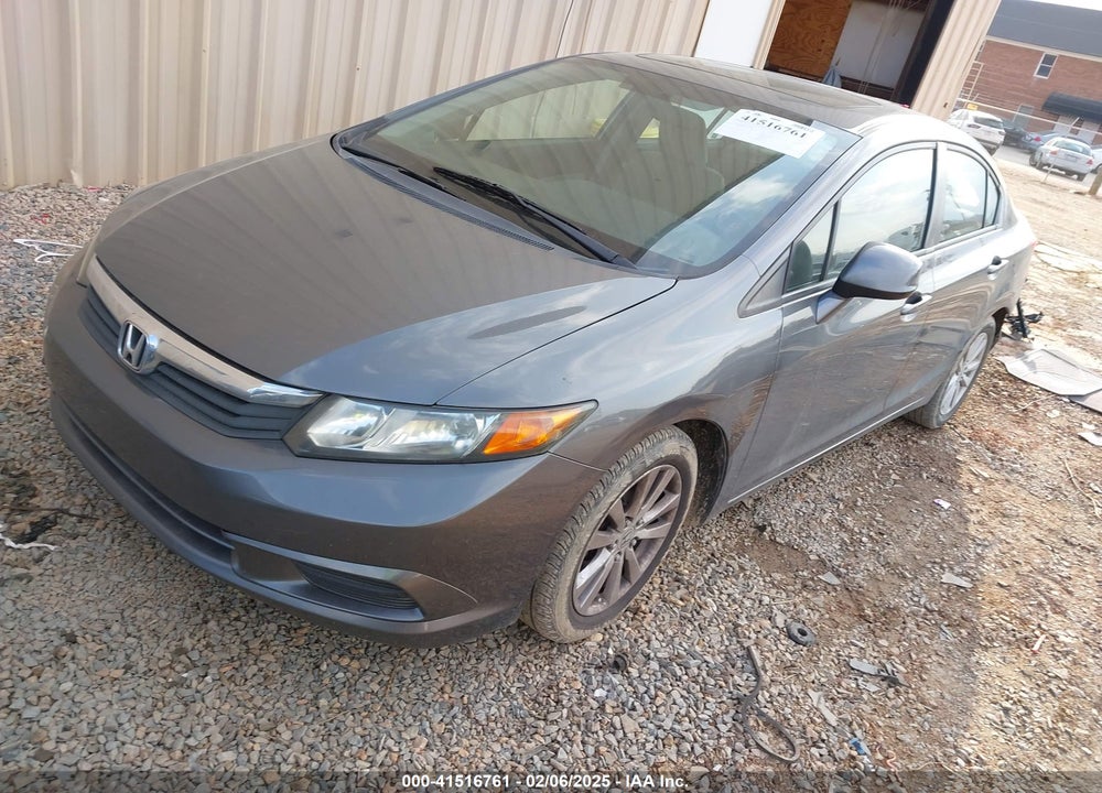 2012 HONDA CIVIC VIN: 19XFB2F8XCE333508