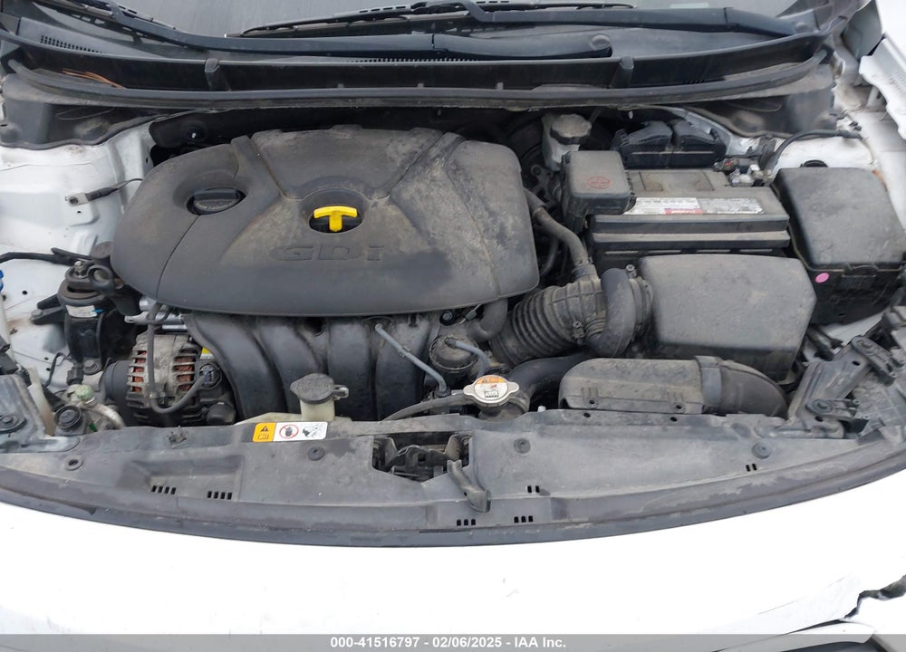 2016 HYUNDAI ELANTRA VIN: KMHD35LH6GU267035