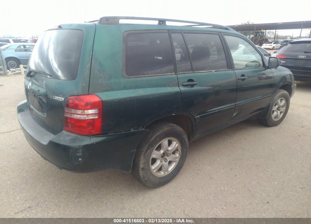 2001 TOYOTA HIGHLANDER V6 VIN: JTEHF21A310020745