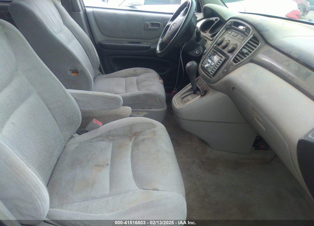 2001 TOYOTA HIGHLANDER V6 VIN: JTEHF21A310020745