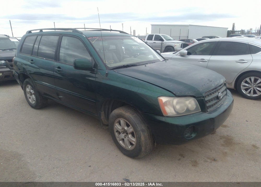 2001 TOYOTA HIGHLANDER V6 VIN: JTEHF21A310020745