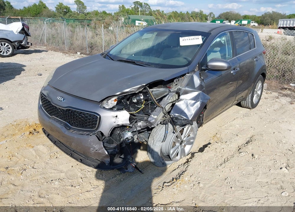 2017 KIA SPORTAGE LX VIN: KNDPMCAC9H7217997