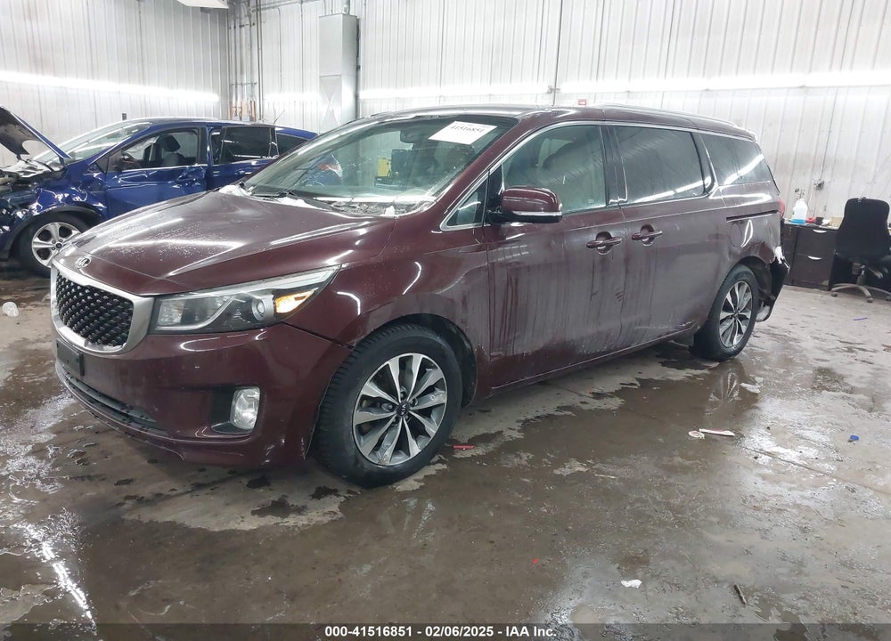 2015 KIA SEDONA SX VIN: KNDMC5C13F6066655