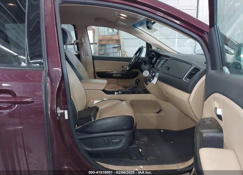2015 KIA SEDONA SX VIN: KNDMC5C13F6066655