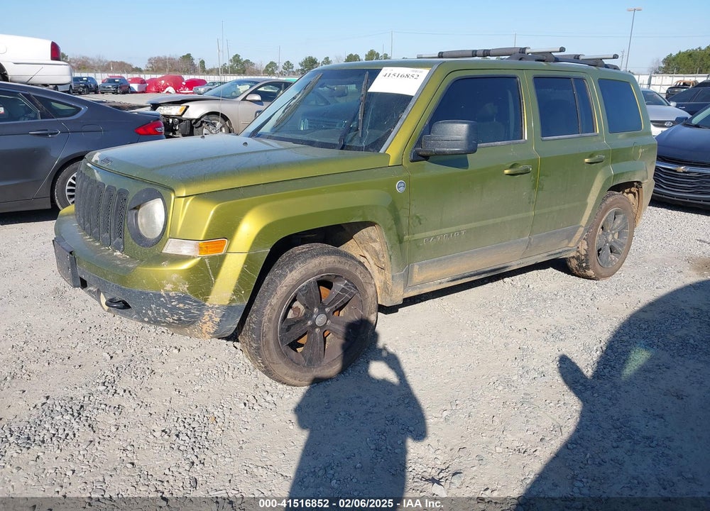 2012 JEEP PATRIOT VIN: 1C4NJRBBXCD567822