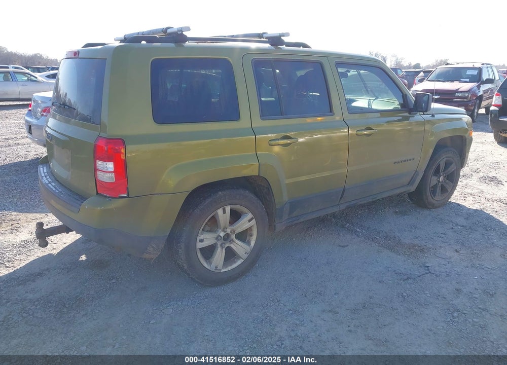 2012 JEEP PATRIOT VIN: 1C4NJRBBXCD567822
