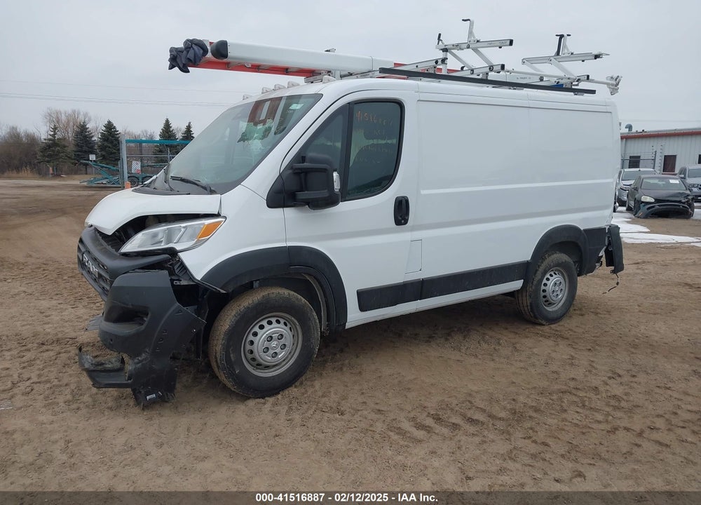 2024 RAM PROMASTER 1500 LOW ROOF 118 WB W/PASS SEAT VIN: 3C6LRVNG2RE148166