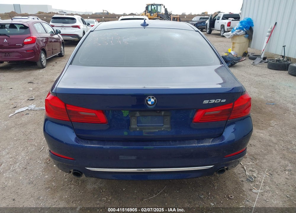 2018 BMW 530E VIN: WBAJA9C56JB253193