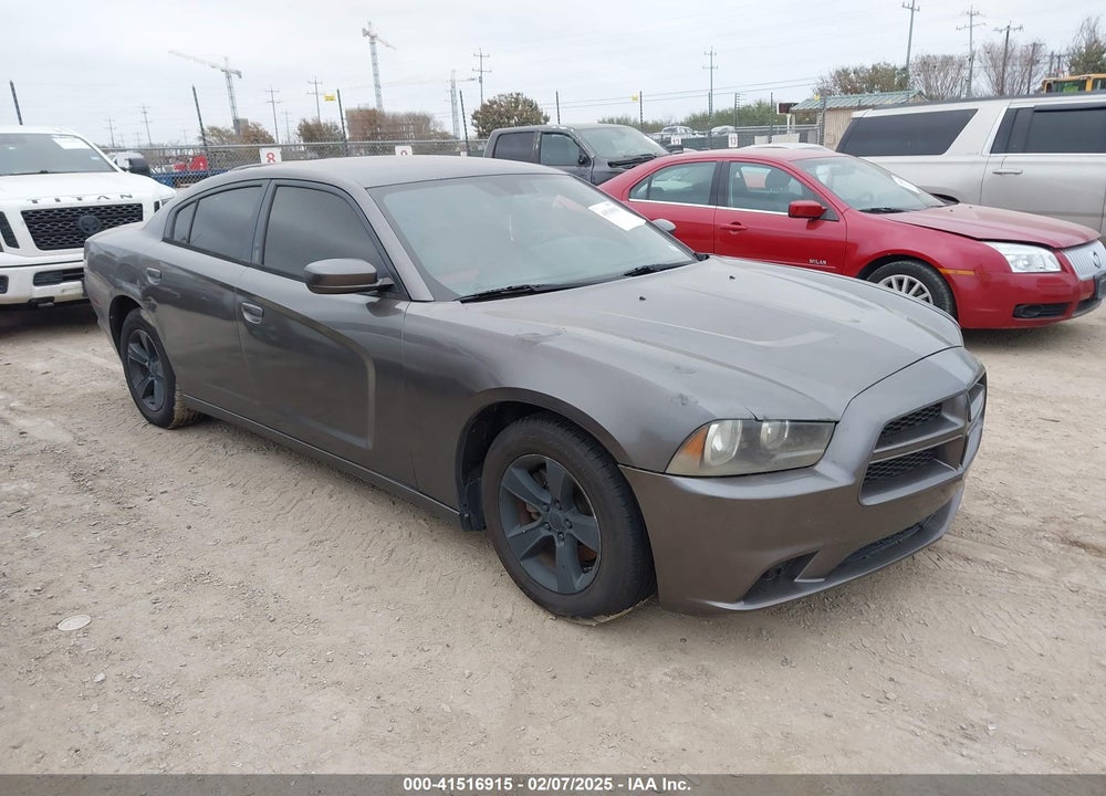 2014 DODGE CHARGER SE VIN: 2C3CDXBG4EH205896