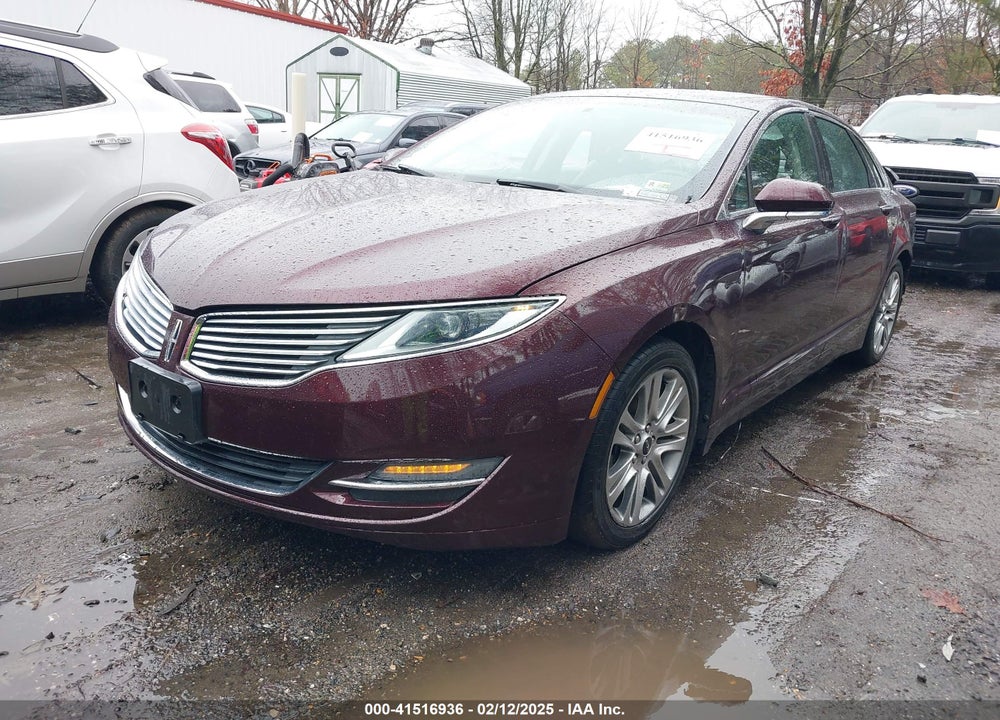 2013 LINCOLN MKZ HYBRID VIN: 3LN6L2LUXDR827842