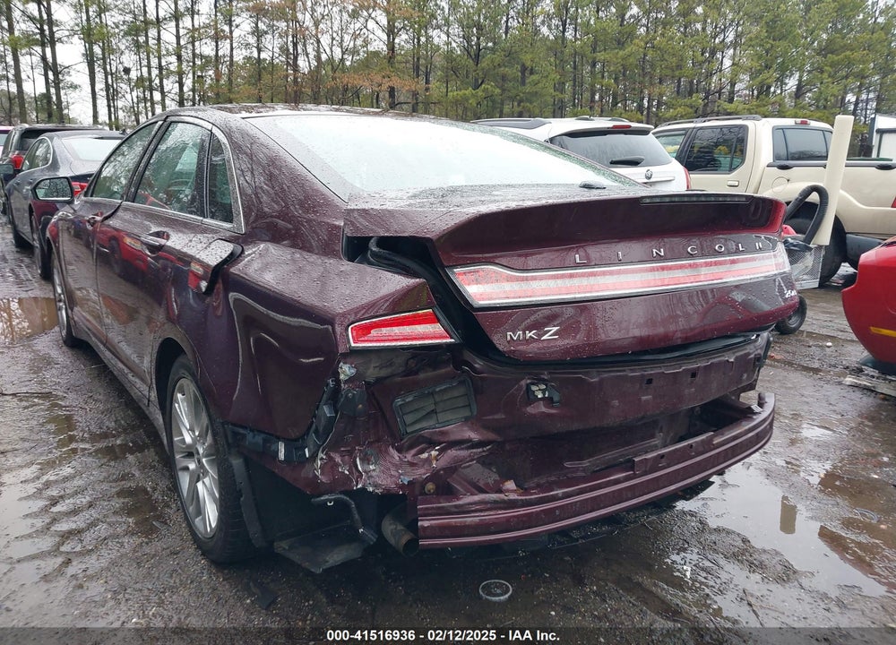 2013 LINCOLN MKZ HYBRID VIN: 3LN6L2LUXDR827842