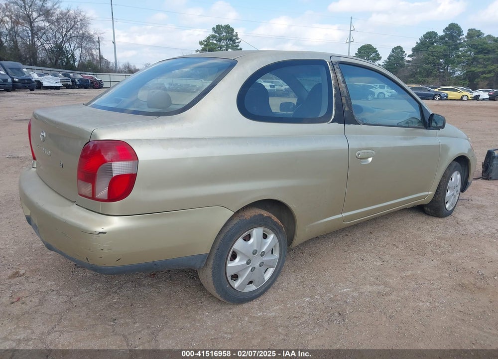 2000 TOYOTA ECHO VIN: JTDAT123XY0002794
