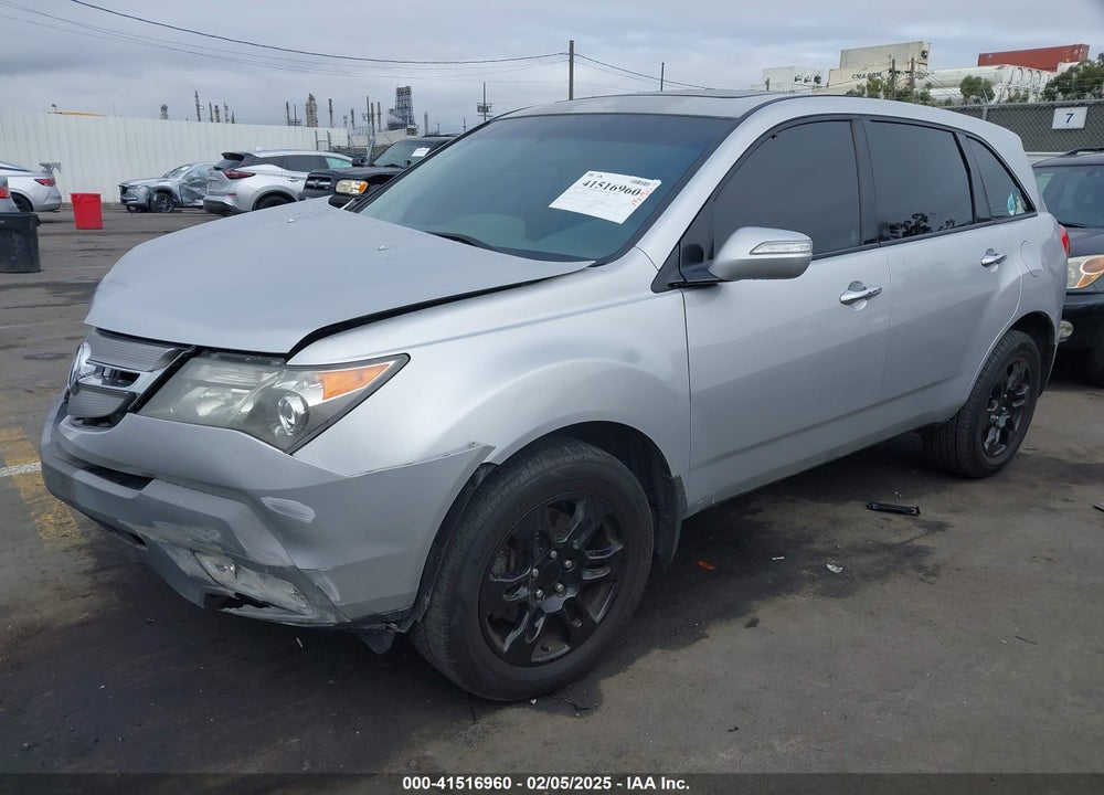 2008 ACURA MDX TECHNOLOGY PACKAGE VIN: 2HNYD28498H548817