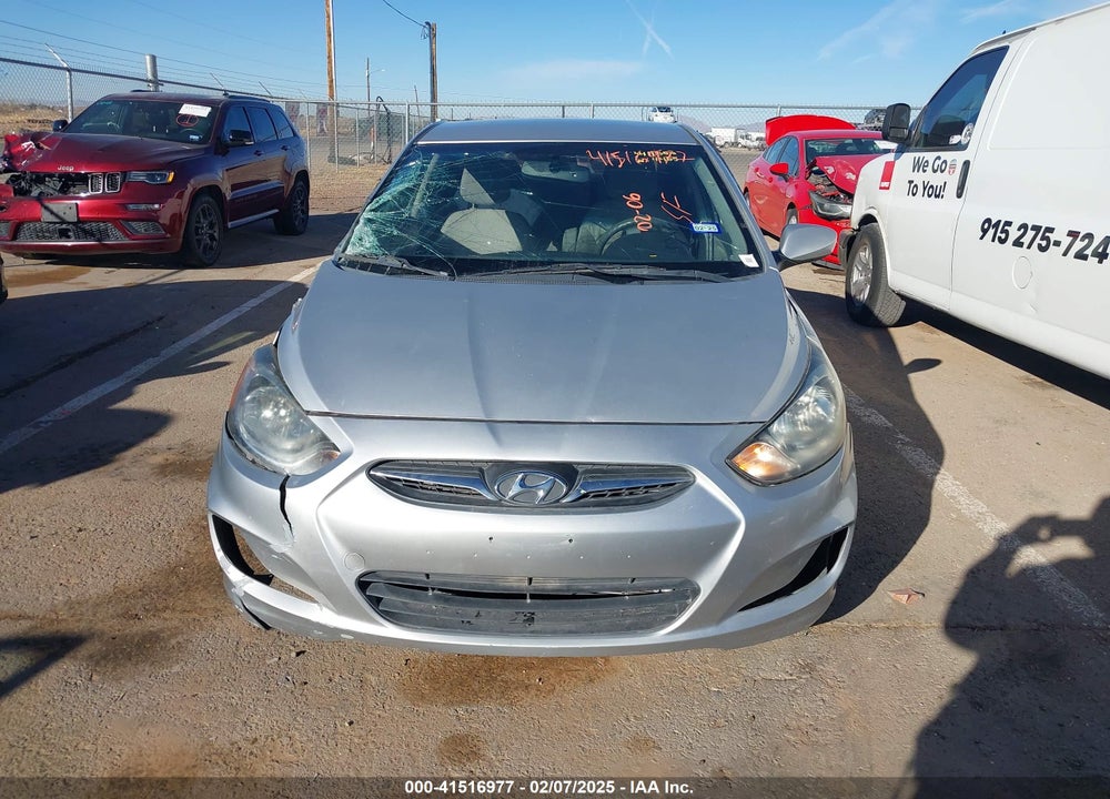 2012 HYUNDAI ACCENT VIN: KMHCT4AEXCU224018