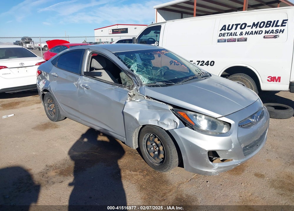 2012 HYUNDAI ACCENT VIN: KMHCT4AEXCU224018