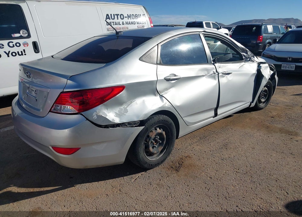 2012 HYUNDAI ACCENT VIN: KMHCT4AEXCU224018