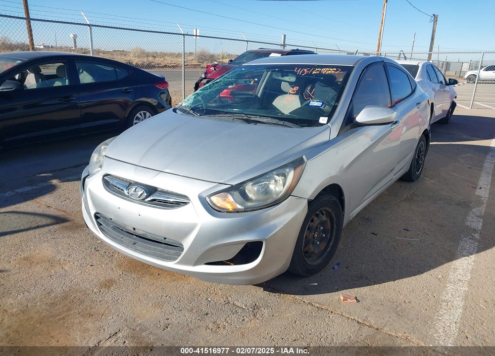 2012 HYUNDAI ACCENT VIN: KMHCT4AEXCU224018