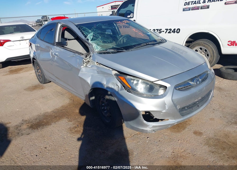 2012 HYUNDAI ACCENT VIN: KMHCT4AEXCU224018