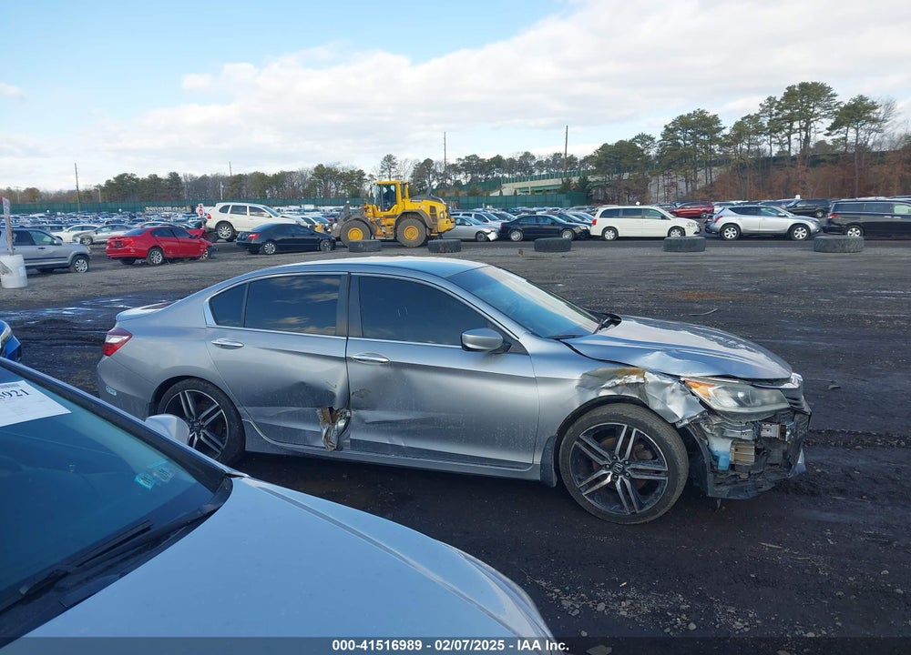 2017 HONDA ACCORD SPORT VIN: 1HGCR2F54HA077883