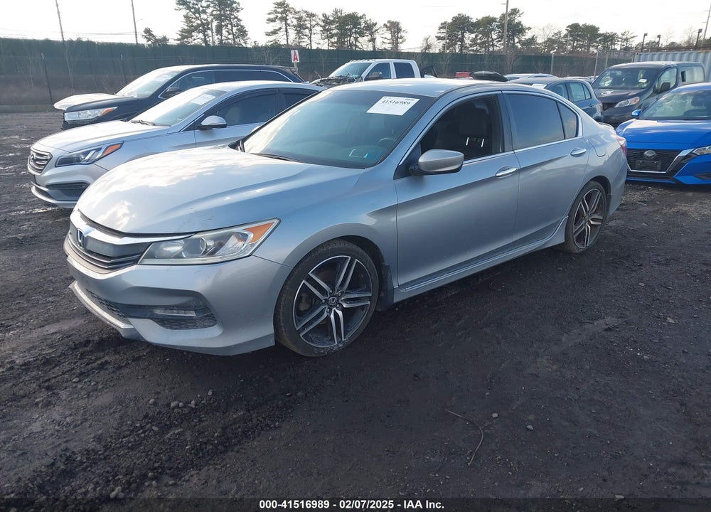 2017 HONDA ACCORD SPORT VIN: 1HGCR2F54HA077883