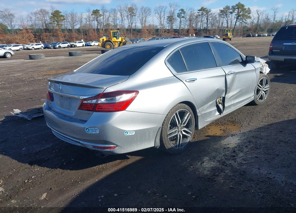 2017 HONDA ACCORD SPORT VIN: 1HGCR2F54HA077883